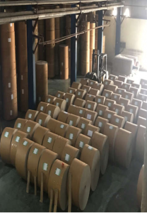 Giấy bao bì công nghiệp sử dụng nhũ tương copolymer styren acrylate làm chất chống thấm bề mặt