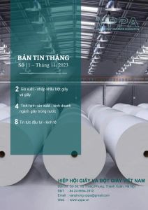 Bản tin tháng - Ngành giấy; số 11/2023