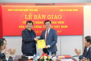 Bàn giao Đảng bộ Tổng công ty Giấy Việt Nam về Đảng bộ Bộ Công Thương