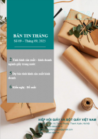Bản tin tháng - Ngành giấy; số 9/2025