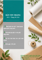 Bản tin tháng - Ngành giấy; số 8/2026
