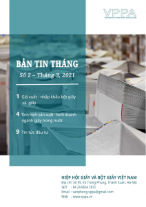 Bản tin tháng - Ngành giấy; số 2/2021